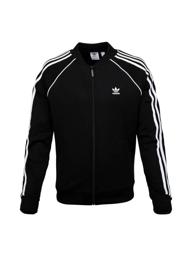 Superstar Track Jacket Black - ADIDAS - BALAAN 1