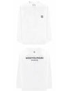 Men s back logo long sleeve t shirt white - WOOYOUNGMI - BALAAN 5