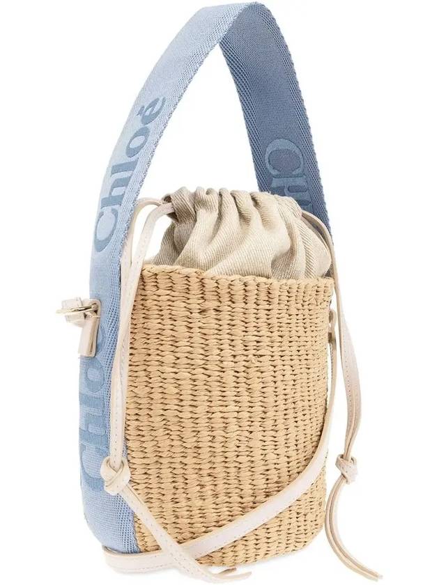 Small Woody Logo Bucket Bag Beige - CHLOE - BALAAN 4