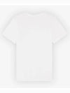 Fox Head Patch Regular Short Sleeve T-Shirt White - MAISON KITSUNE - BALAAN 4