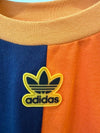 Crop T Shirt HT5980 Navy Orange WOMENS UK6 JP M - ADIDAS - BALAAN 2