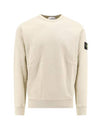 Wappen Patch Crew Neck Cotton Sweatshirt Plaster - STONE ISLAND - BALAAN 2