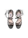 Women s Black Pink Strap Sandals Heels 2642mds3175 799 99 - MSGM - BALAAN 6