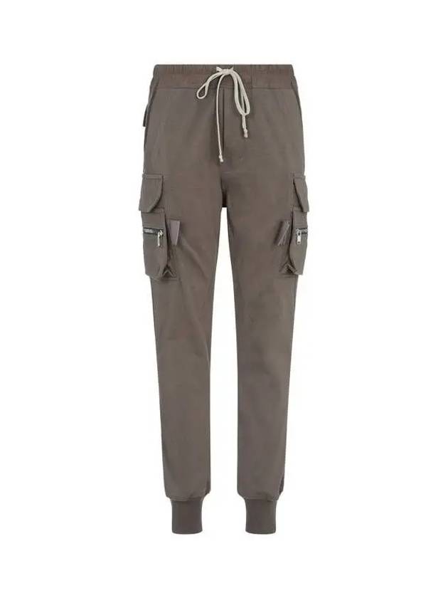 MEN Drawstring Banding Cargo Pants Dark Brown 271788 - RICK OWENS - BALAAN 1