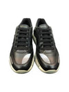 Achilles Low-Top Sneakers Black White - VERSACE - BALAAN 3