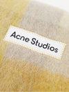 Check Muffler Shawl Yellow CA0084 - ACNE STUDIOS - BALAAN 5