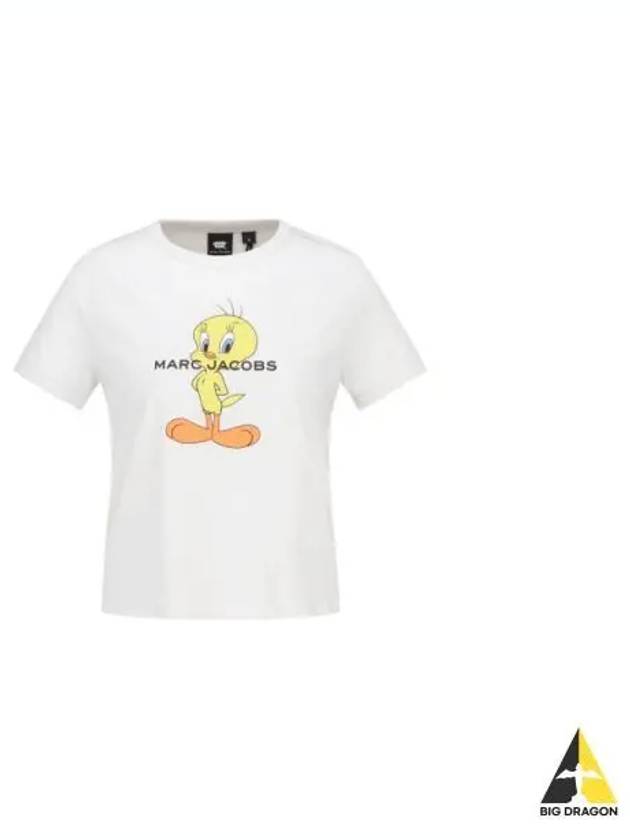 Looney Tunes the Tweety Baby Tee White MJTAS24004WHX - MARC JACOBS - BALAAN 1