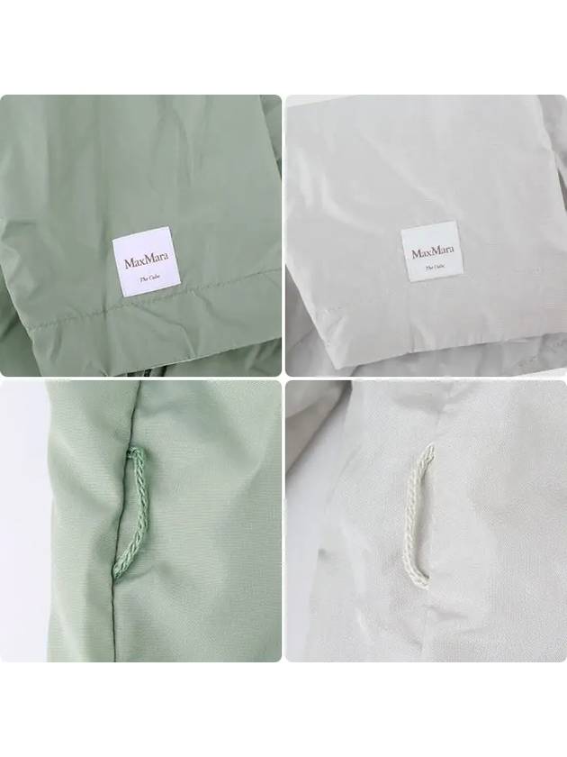 Reversible Hooded Jacket Green - MAX MARA - BALAAN.