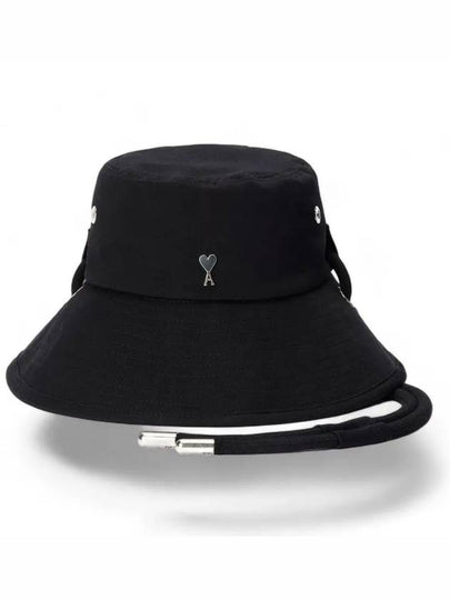 De Coeur Bucket Hat Black - AMI - BALAAN 2