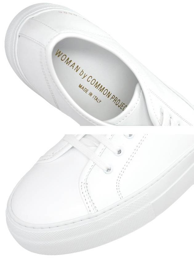 4017 0506 WHITE Tournament Low Sneakers - COMMON PROJECTS - BALAAN 4