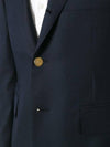 Super 120S Wool Twill Single Breasted Classic Jacket Navy - THOM BROWNE - BALAAN 6