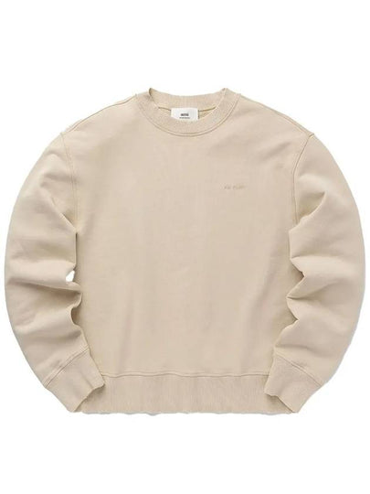 Fade Out Sweatshirt Ivory - AMI - BALAAN 2