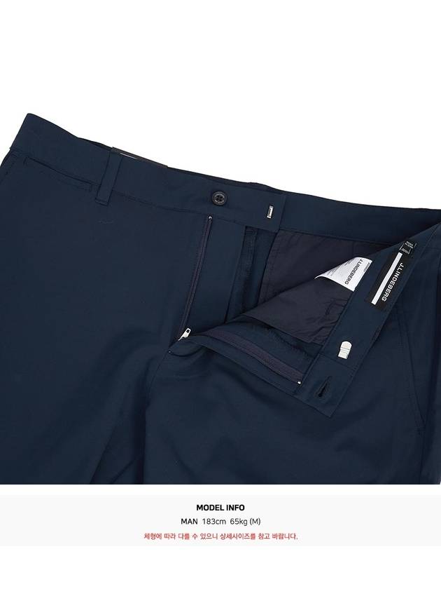 Men's Cuff Jogger Pants Navy - J.LINDEBERG - BALAAN 11