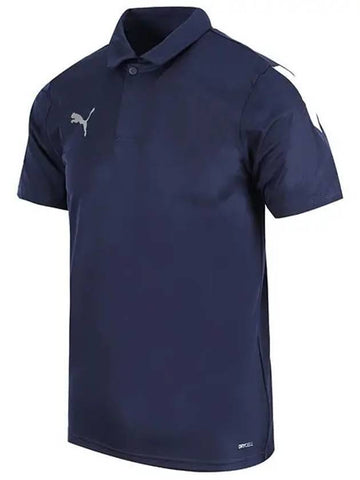 Team Liga Sideline Polo Shirt Navy - PUMA - BALAAN 1