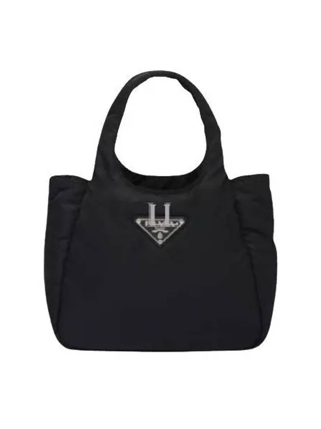 Small Padded Re-Nylon Tote Bag Nero - PRADA - BALAAN 2