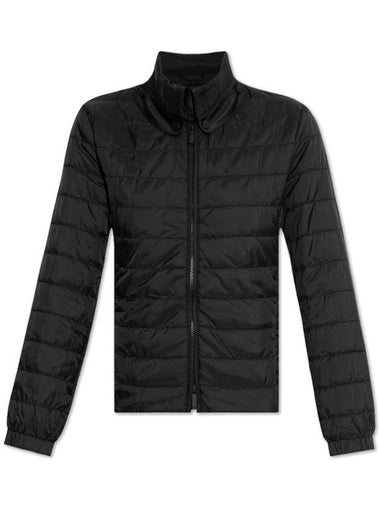 Emporio Armani Quilted Jacket, Women's, Black - EMPORIO ARMANI - BALAAN 1