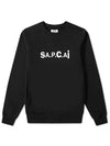 Sakai Logo Tani Sweatshirt Black - A.P.C. - BALAAN 3