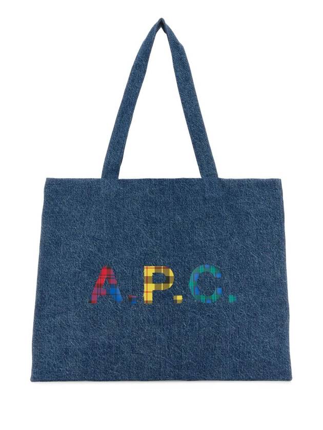 Diane Shopper Tote Bag Blue - A.P.C. - BALAAN 1