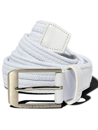 Braided Leather Belt White - UNDER ARMOUR - BALAAN 2