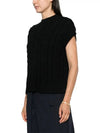 Eric Cotton Vest Black - MAX MARA - BALAAN 5