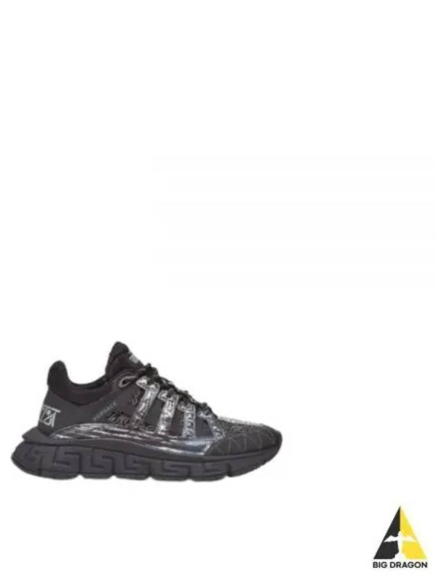 Men s Trigresa Sneakers Black DSU8094 D18TCG - VERSACE - BALAAN 1