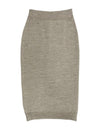 Women's Bea Wool Knit Pencil Skirt Grey - VIVIENNE WESTWOOD - BALAAN 4