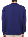 Atlee Logo Knit Top Blue - ISABEL MARANT - BALAAN 5