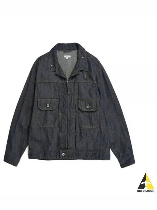 Trucker Jacket Indigo 11oz Cone Denim 24S1D007 OR197 NL085 10oz - ENGINEERED GARMENTS - BALAAN 1