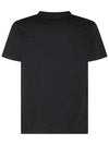 Zebra Logo Cotton Short Sleeve T-Shirt Black - PAUL SMITH - BALAAN 3