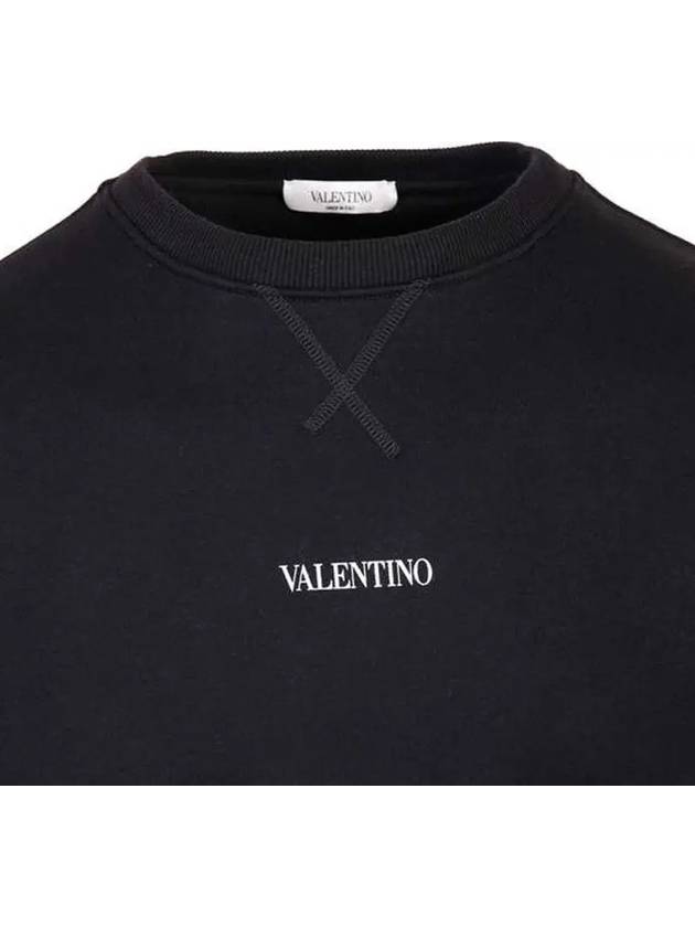 Logo Sweatshirt Black - VALENTINO - BALAAN 5