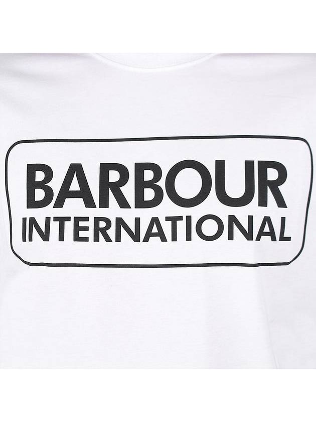 International Essential Large Logo Short Sleeve T-Shirt White - BARBOUR - BALAAN 7