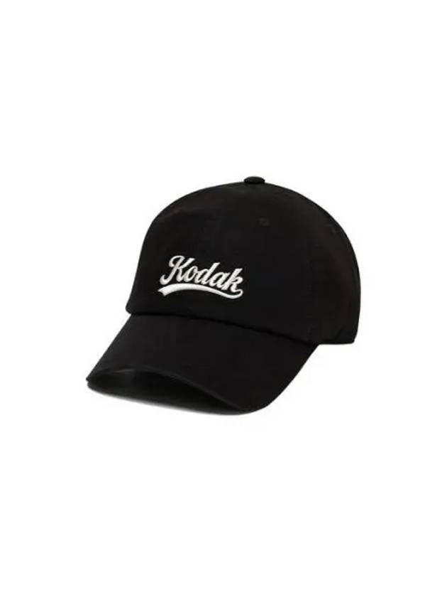 KODAK Apparel Lettering Relax Fit Ball Cap BLACK K4343LCP65BLK - KODO - BALAAN 1