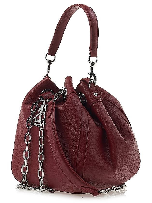 Chrissy Medium Bucket Bag Red - VIVIENNE WESTWOOD - BALAAN 3