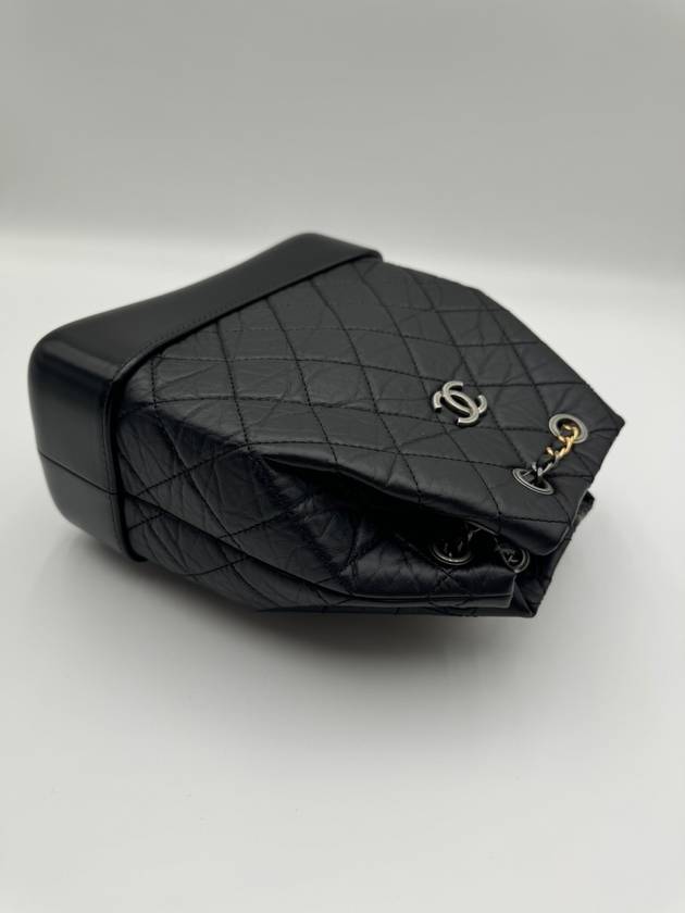 Gabriel CC logo small backpack black A94485 - CHANEL - BALAAN 5