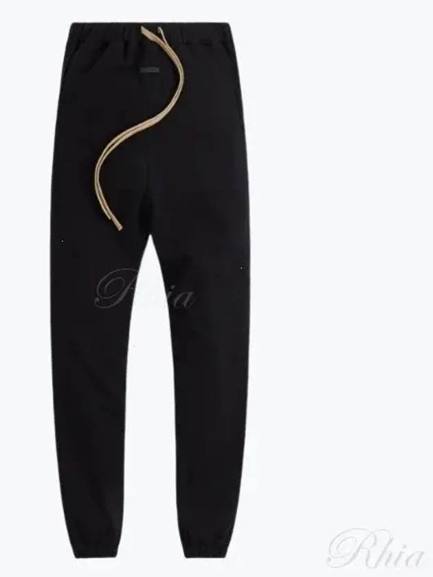 FGE40007 Fleece 001 Logo Patch Training Pants - FEAR OF GOD - BALAAN 1