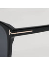 Eyewear Oversized Square Horn-rimmed Sunglasses Black - TOM FORD - BALAAN 6