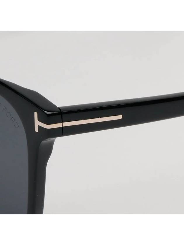 Eyewear Oversized Square Horn-rimmed Sunglasses Black - TOM FORD - BALAAN 6