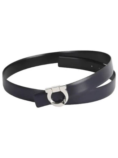 Ferragamo Fixed Gancini Twist Belt Men s Waistband - SALVATORE FERRAGAMO - BALAAN 1