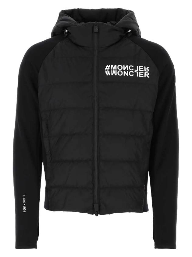 Padded Hood Padded Black - MONCLER - BALAAN 1