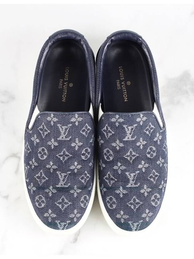 Women s Denim Monogram Slip On 36 230 - LOUIS VUITTON - BALAAN 9