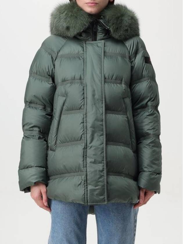 Fur Trim Hood Puffer Padding Green - PEUTEREY - BALAAN 3