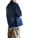 Army denim jacket 80470030003 INDIGO - NIGEL CABOURN - BALAAN 4