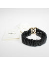 CC logo leather hair scrunchie bracelet gold AB7848 - CHANEL - BALAAN 5