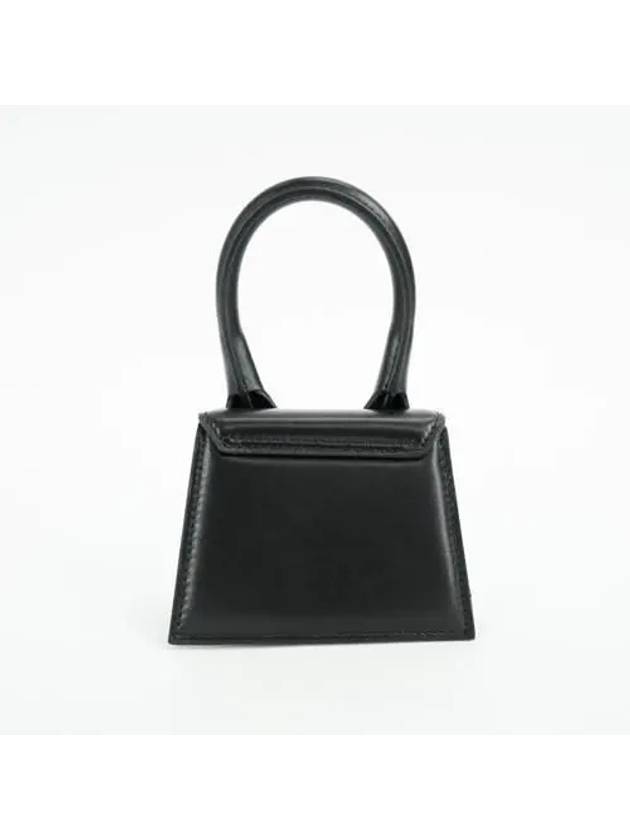 Jacquemus Le Chiquito leather bag mini black 21H213BA0013000 - JACQUEMUS - BALAAN 3