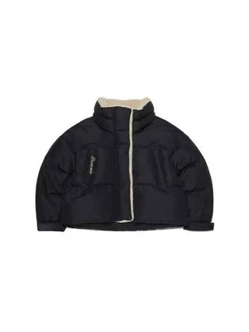 KODAK Apparel Brownie Semi Cropped Fit Short Down Jacket Women BLACK - KODO - BALAAN 1