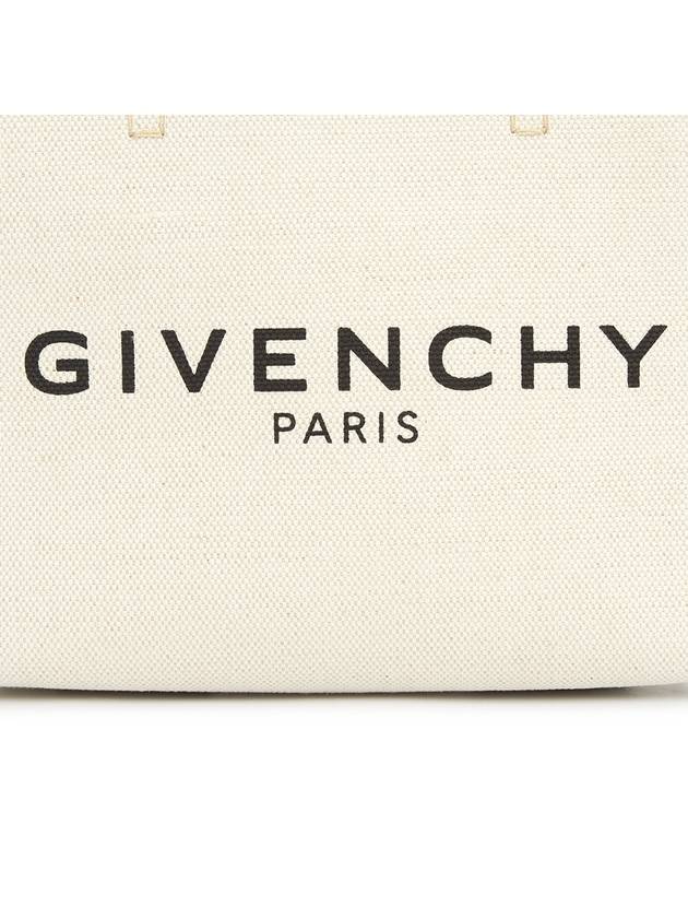 Canvas Tote Bag Beige - GIVENCHY - BALAAN 9