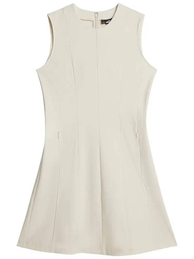 Golf Jasmin Short Dress Almond Milk - J.LINDEBERG - BALAAN 2