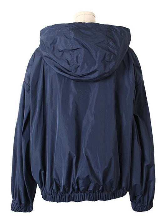 Women 2419021094600 024 Tapi Windbreaker Jumper Navy - MAX MARA - BALAAN 2