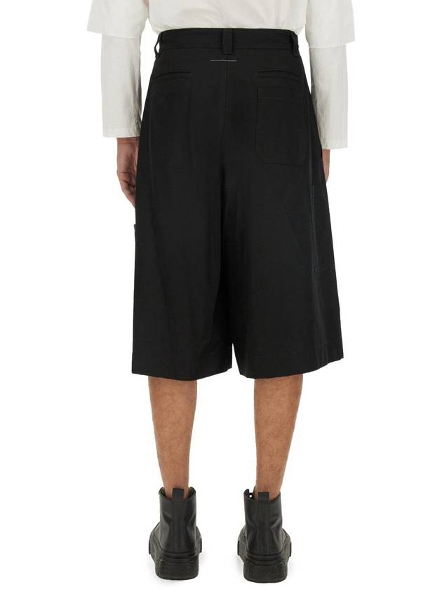 Mm6 Maison Margiela Cotton Shorts - MAISON MARGIELA - BALAAN 3