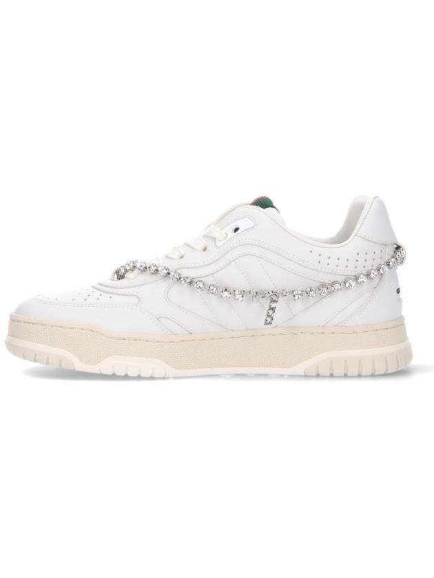 Women's Reweb Low Top Sneakers White - GUCCI - BALAAN 4